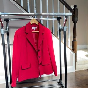 Women's Red Suit Jacket